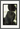 Little Secret Framed print 30x45 cm / 12x18″ Black frame 64