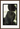 Little Secret Framed print 30x45 cm / 12x18″ Dark wood frame 48