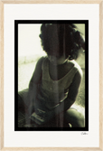 Little Secret Framed print 30x45 cm / 12x18″ Wood frame 30