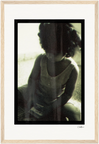 Little Secret Framed print 30x45 cm / 12x18″ Wood frame 30