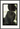Little Secret Framed print 40x60 cm / 16x24″ Black frame 68