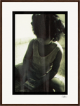 Little Secret Framed print 45x60 cm / 18x24″ Dark wood frame 51