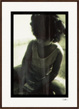 Little Secret Framed print 50x70 cm / 20x28″ Dark wood frame 52