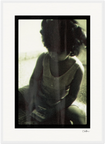 Little Secret Framed print 50x70 cm / 20x28″ White frame 16