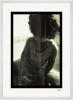 Little Secret Framed print 50x70 cm / 20x28″ White frame 16