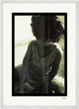 Little Secret Framed print 50x70 cm / 20x28″ White frame 16