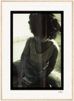 Little Secret Framed print 50x70 cm / 20x28″ Wood frame 34