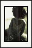 Little Secret Framed print 60x90 cm / 24x36″ Black frame 72