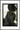 Little Secret Framed print 60x90 cm / 24x36″ Black frame 72