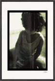 Little Secret Framed print 60x90 cm / 24x36″ Black frame 52