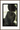 Little Secret Framed print 60x90 cm / 24x36″ Dark wood frame 54
