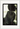 Little Secret Framed print 60x90 cm / 24x36″ White frame 18