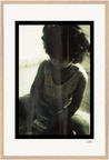 Little Secret Framed print 60x90 cm / 24x36″ Wood frame 35