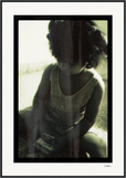 Little Secret Framed print 70x100 cm / 28x40″ Black frame 73