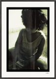 Little Secret Framed print 70x100 cm / 28x40″ Black frame 53