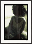 Little Secret Framed print 70x100 cm / 28x40″ Black frame 53