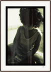 Little Secret Framed print 70x100 cm / 28x40″ Dark wood frame 55