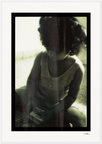 Little Secret Framed print 70x100 cm / 28x40″ White frame 19