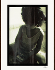 Little Secret Framed print A1 (59.4 x 84.1 cm) Dark wood frame 56