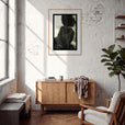 Little Secret Framed print A1 (59.4 x 84.1 cm) Wood frame in interior