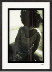 Little Secret Framed print A2 (42 x 59.4 cm) Black frame 55