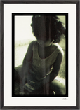 Little Secret Framed print A2 (42 x 59.4  cm) Black frame 55
