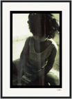Little Secret Framed print A2 (42 x 59.4 cm) Black frame 75