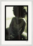 Little Secret Framed print A2 (42 x 59.4  cm) White frame 21
