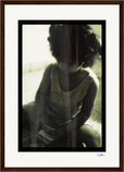 Little Secret Framed print A3 (29.7 x 42  cm) Dark wood frame 58