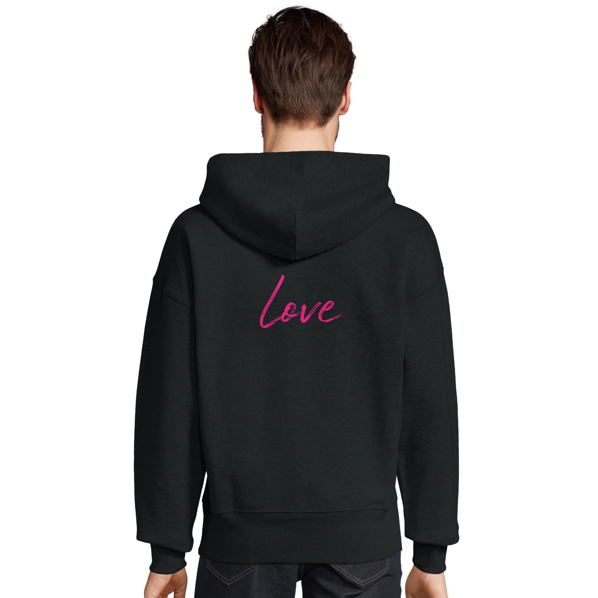 Love - "Chromatic Kiss" Hoodie Black XS 12