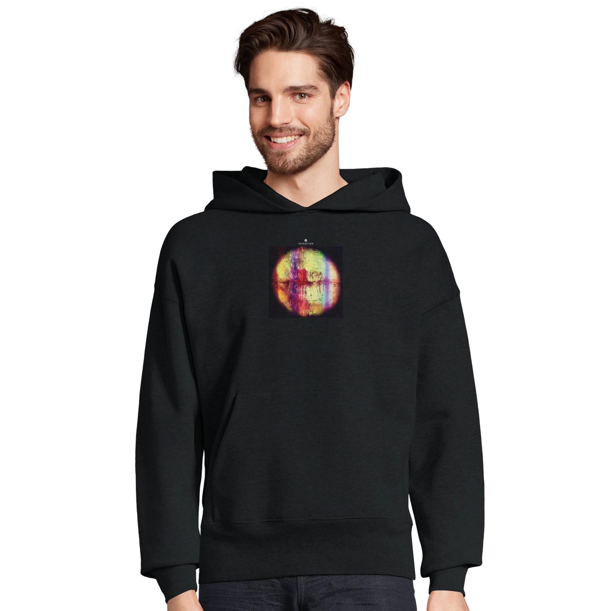 Love - "Chromatic Kiss" Hoodie Black XS 11