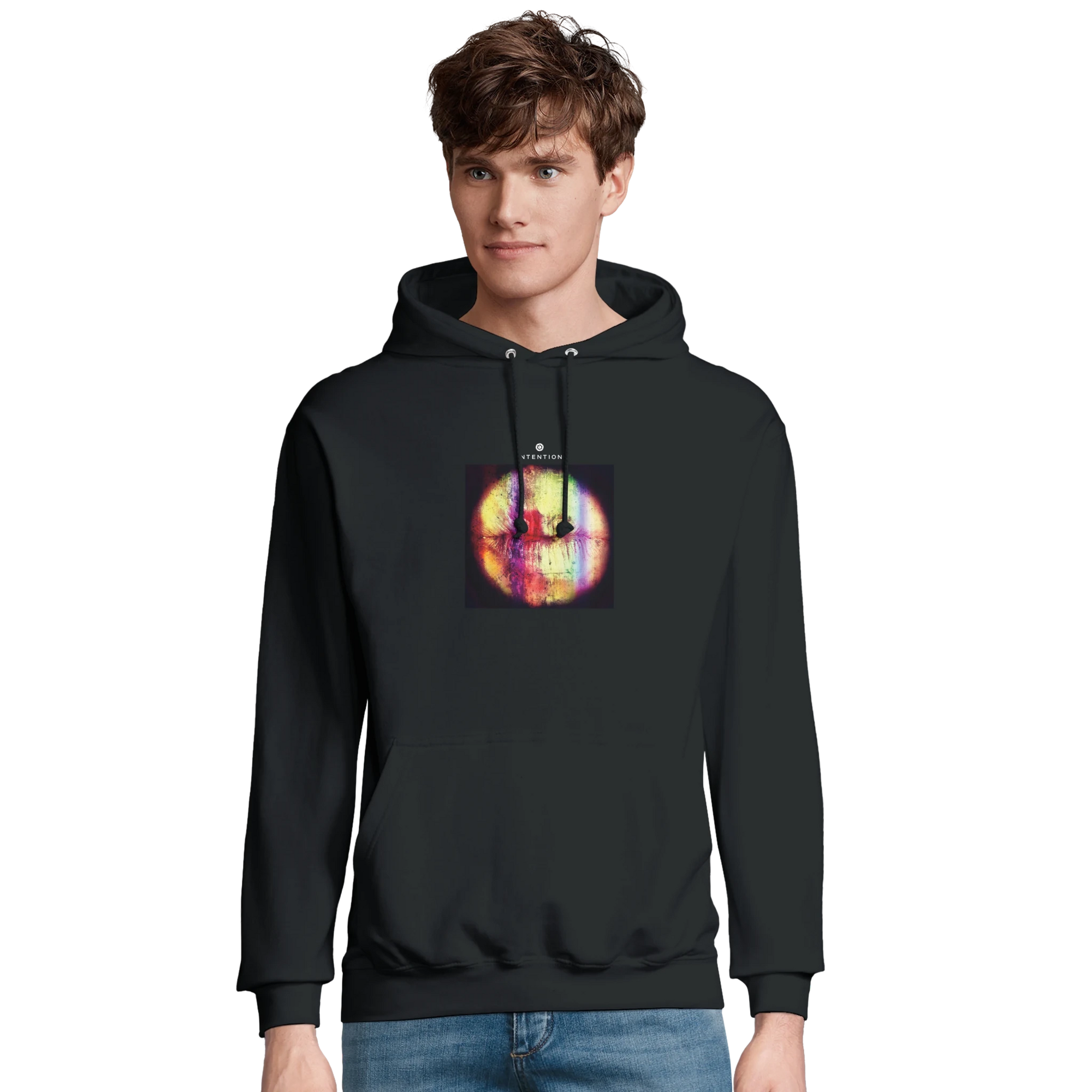 Love - "Chromatic Kiss" Hoodie Black XS 3