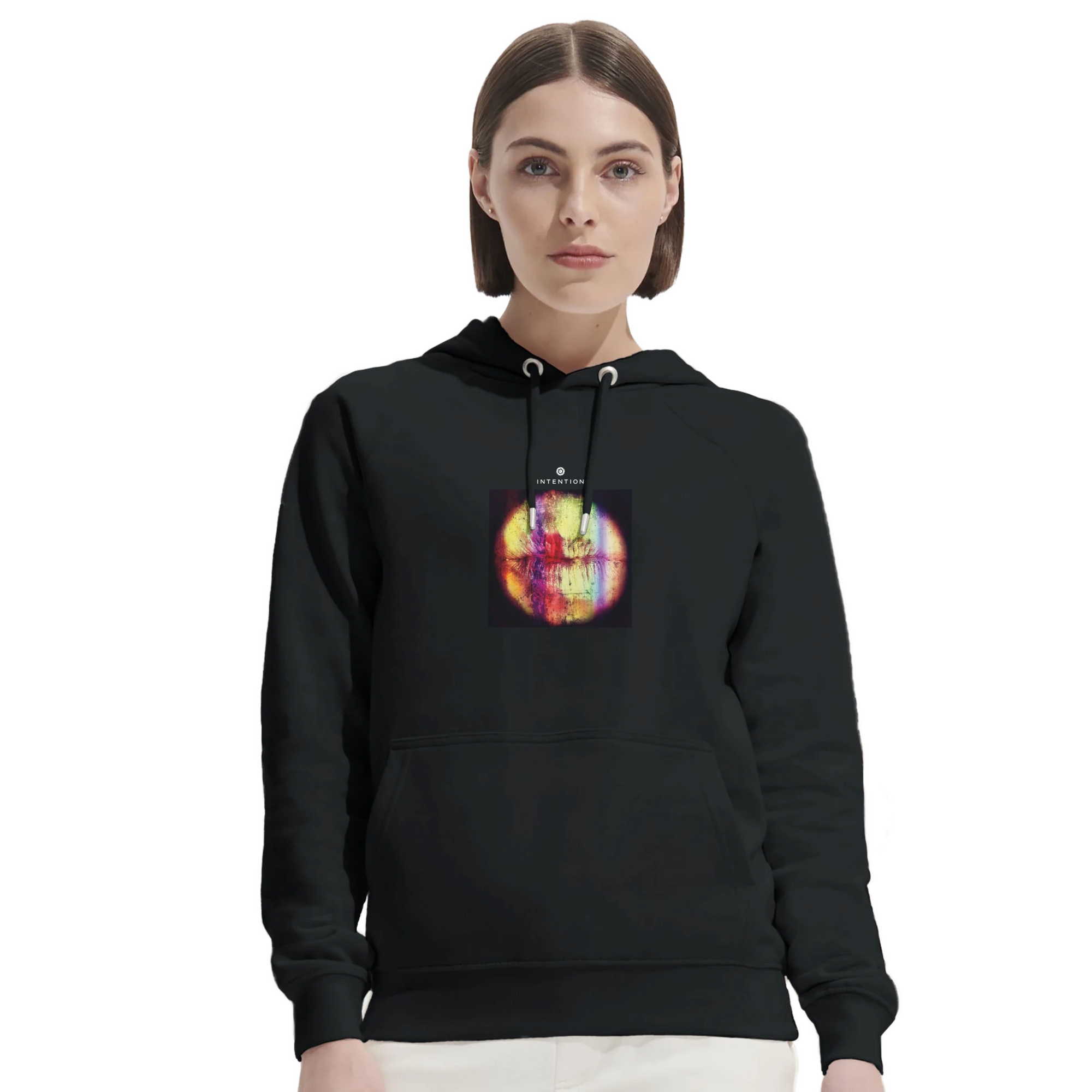 Love - "Chromatic Kiss" Hoodie Black XS 48