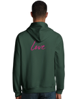 Love - "Chromatic Kiss" Hoodie Bottle Green XS 17