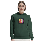 Love - "Chromatic Kiss" Hoodie Bottle Green XS 5
