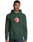 Love - "Chromatic Kiss" Hoodie Bottle Green XS 16