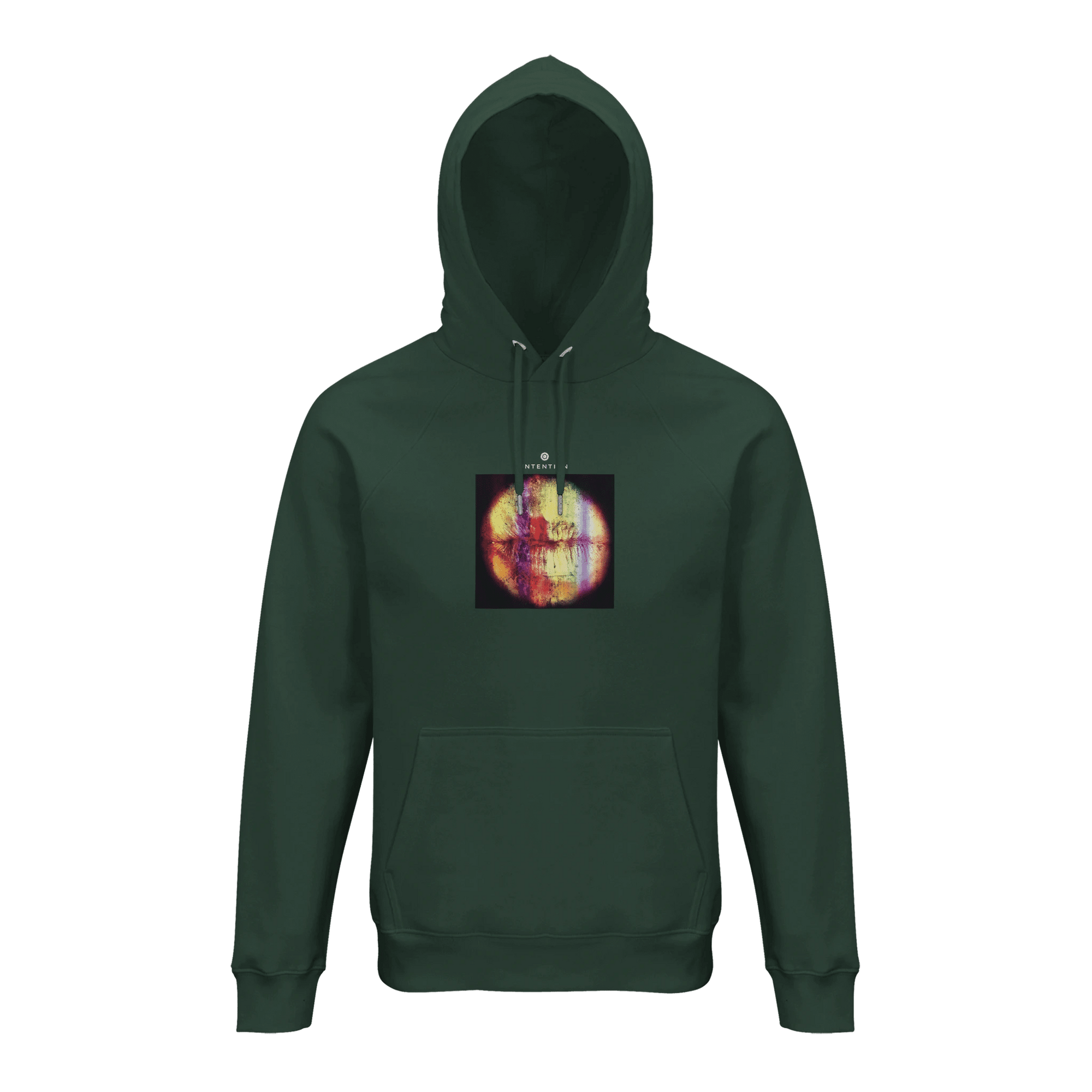 Love - "Chromatic Kiss" Hoodie Bottle Green XS 14