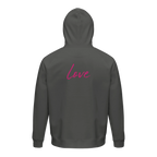 Love - "Chromatic Kiss" Hoodie charcoal melange XS 2