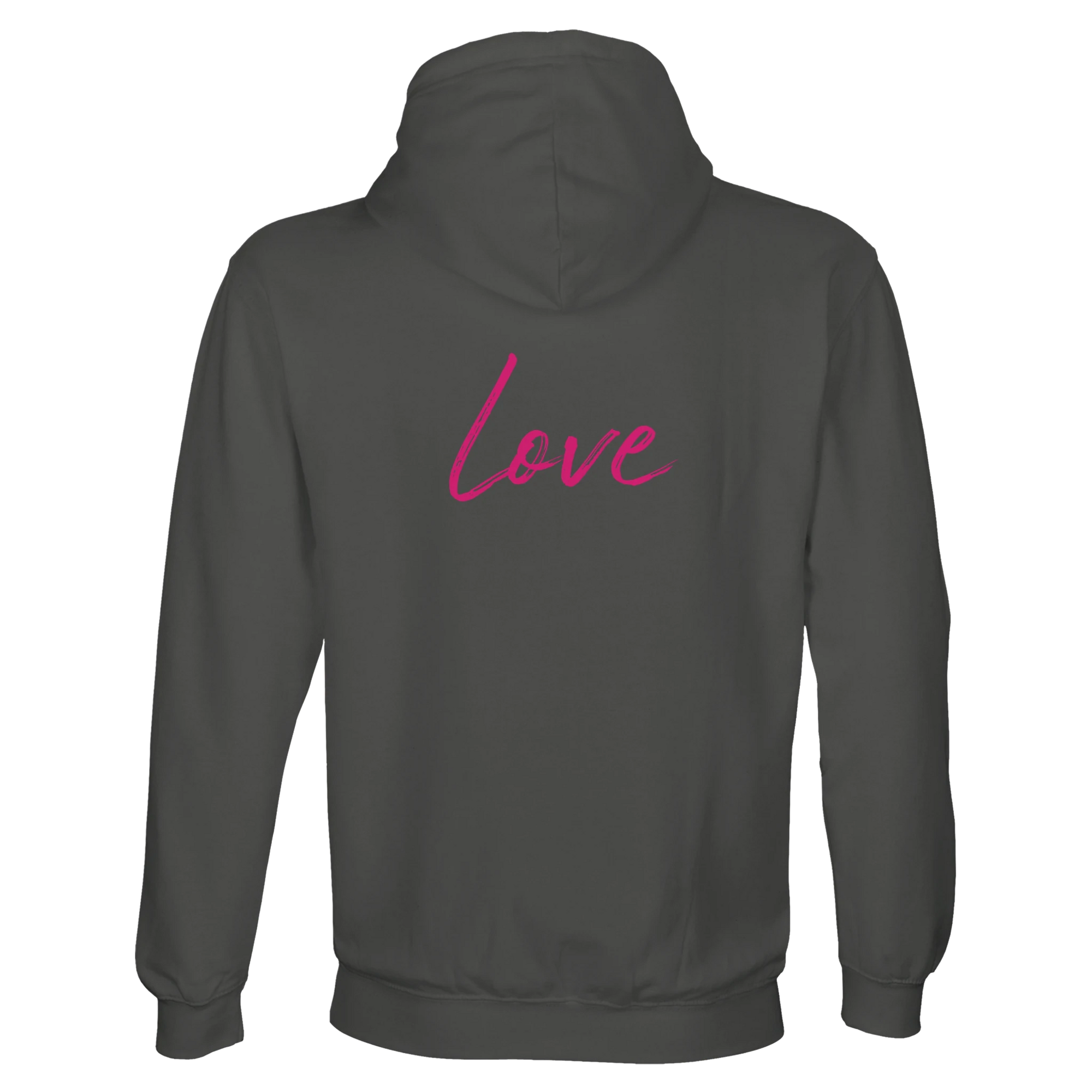 Love - "Chromatic Kiss" Hoodie charcoal melange XS 2