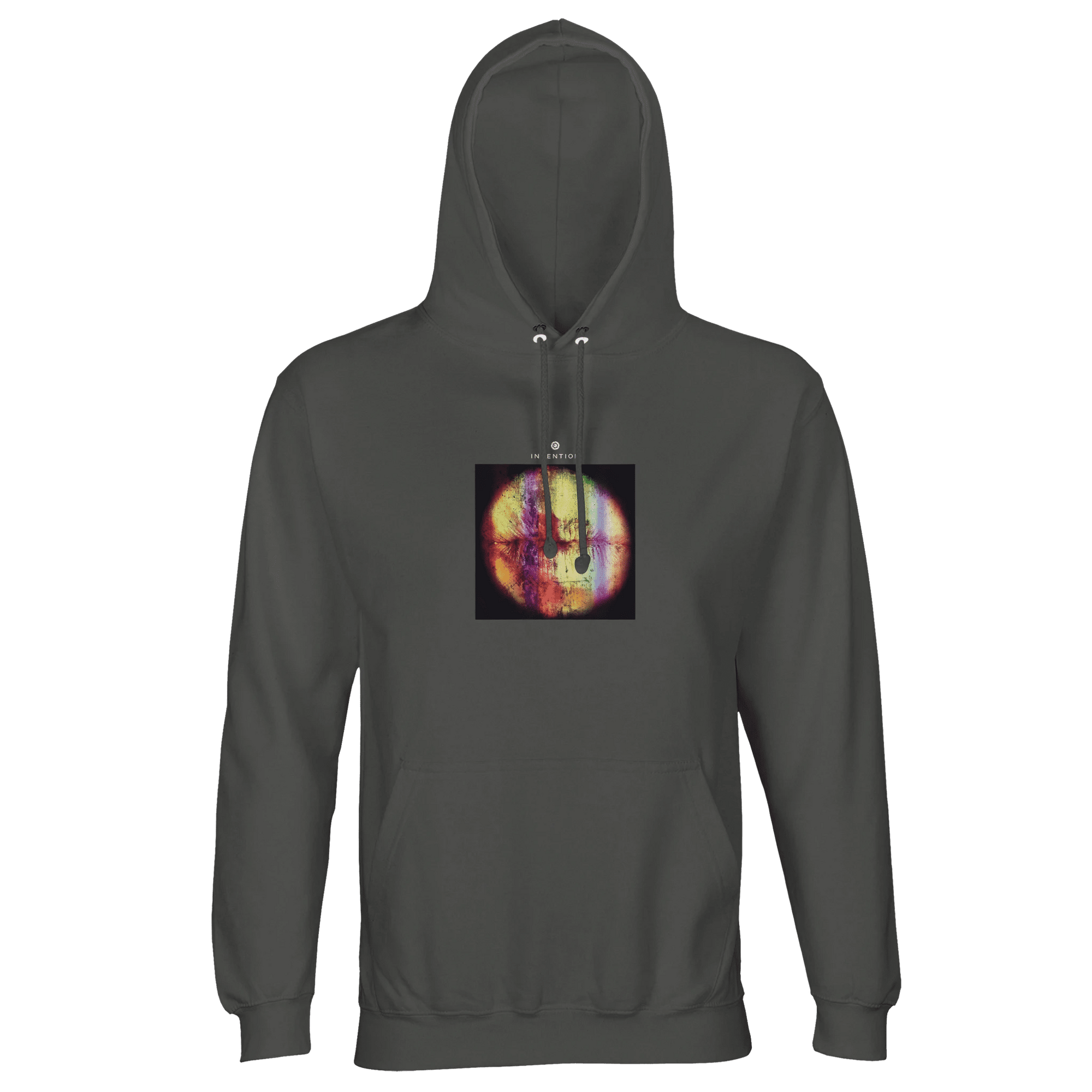 Love - "Chromatic Kiss" Hoodie charcoal melange XS 1