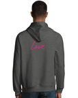 Love - "Chromatic Kiss" Hoodie Grey Melange XS 42