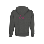 Love - "Chromatic Kiss" Hoodie Grey Melange XS 2