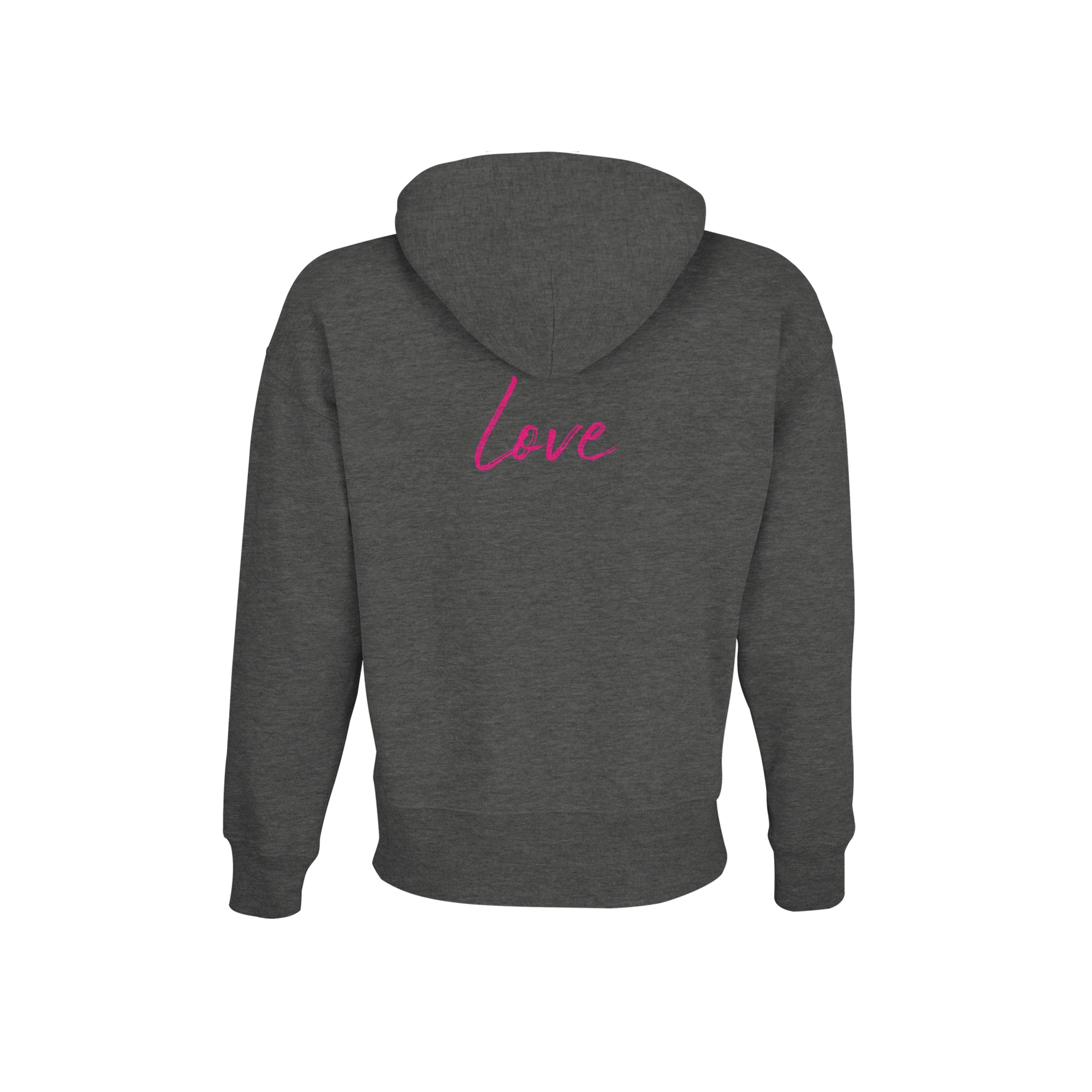 Love - "Chromatic Kiss" Hoodie Grey Melange XS 5