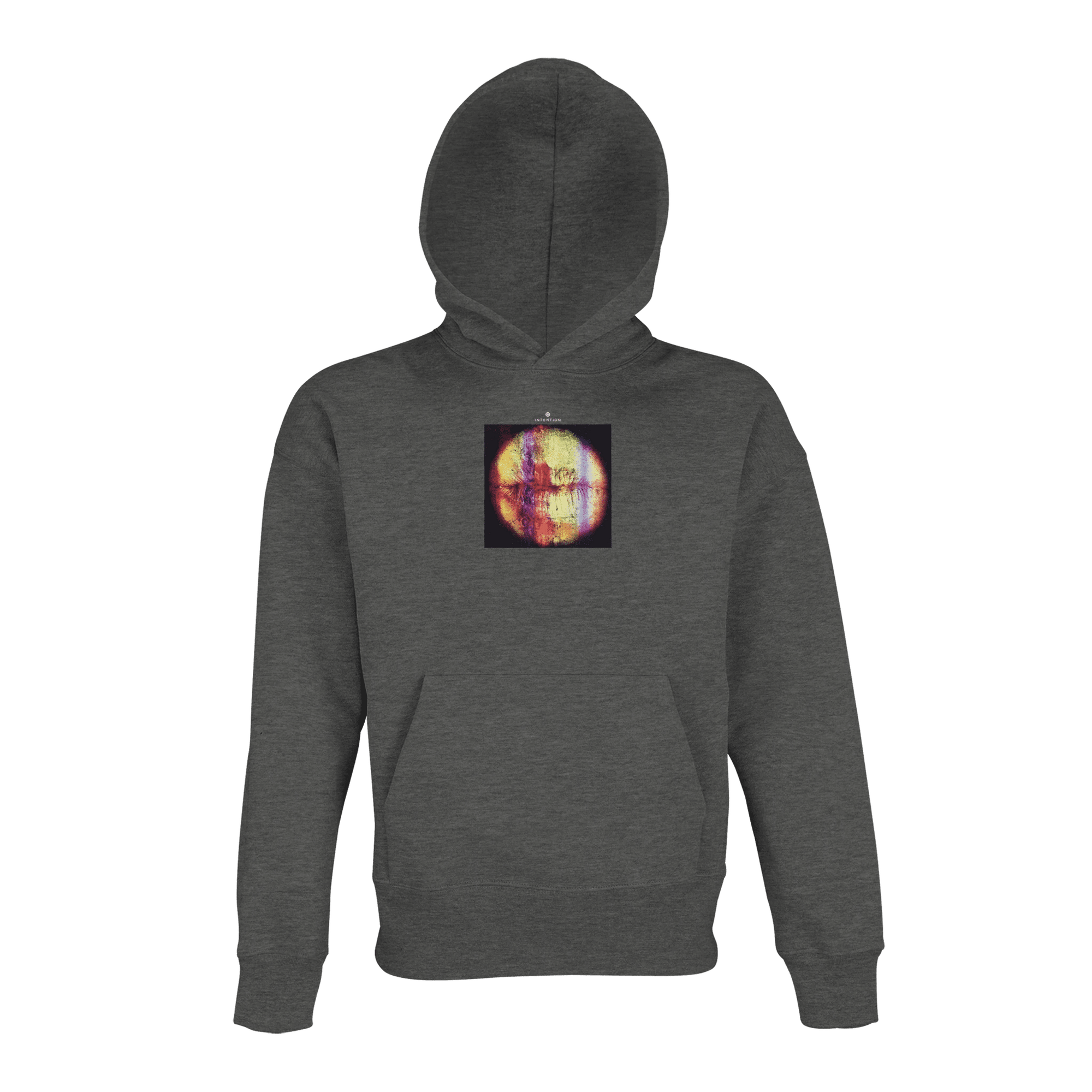 Love - "Chromatic Kiss" Hoodie Grey Melange XS 4