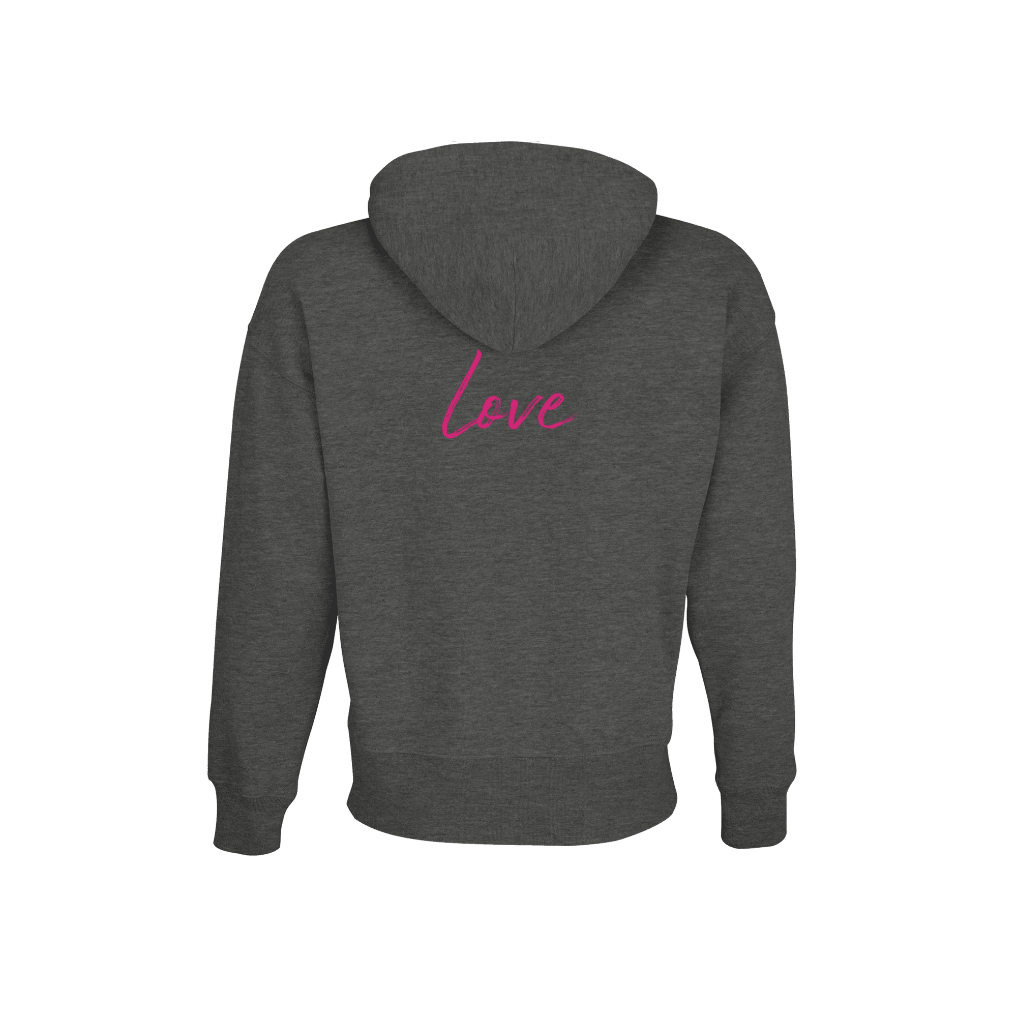 Love - "Chromatic Kiss" Hoodie Grey Melange XS 2