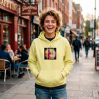 Love - "Chromatic Kiss" Hoodie Light Yellow XS 1