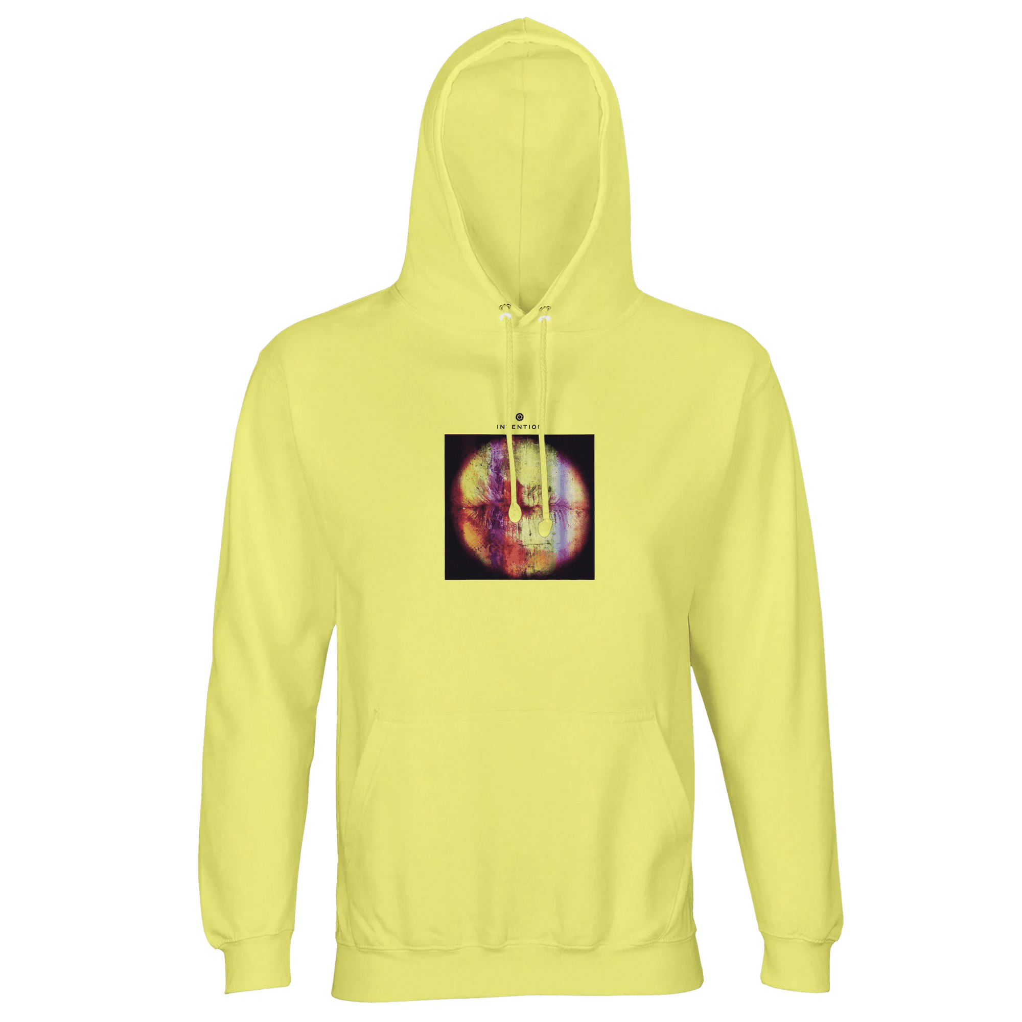 Love - "Chromatic Kiss" Hoodie Light Yellow XS 3
