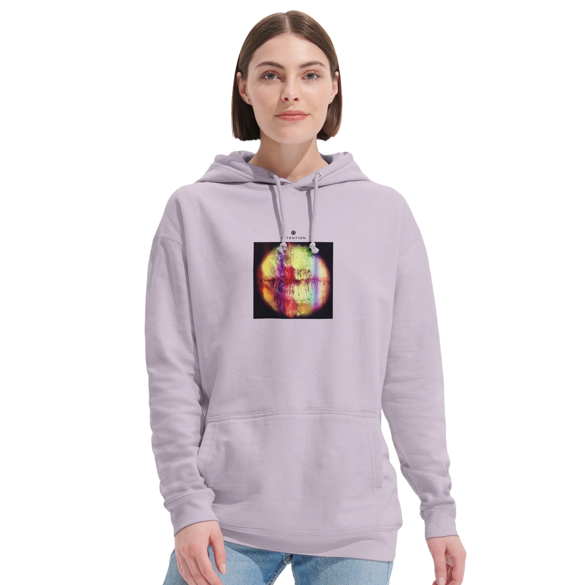 Love - "Chromatic Kiss" Hoodie lilak XS 5