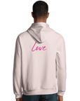 Love - "Chromatic Kiss" Hoodie Pale Pink XS 7