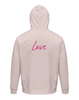 Love - "Chromatic Kiss" Hoodie Pale Pink XS 2